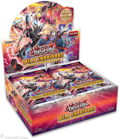Yu-Gi-Oh! Wild Survivors Booster Box