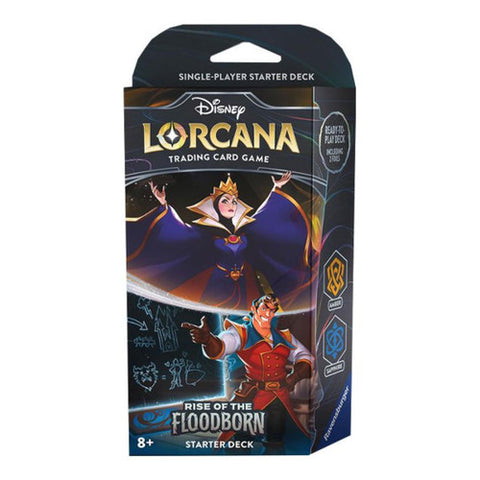 Lorcana: Rise of the Floodborn Starter Deck - Amber & Sapphire