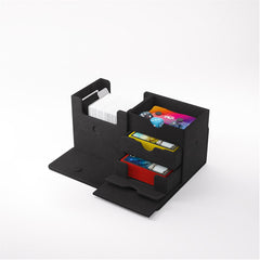 Gamegenic: The Academic 133+ XL Deck Box (Black and Black)