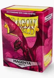 Dragon Shield - Matte Sleeves - Magenta
