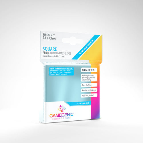 Gamegenic - PRIME Game Sleeves - Square 73 x 73 mm