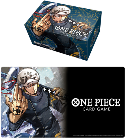 One Piece: Playmat and Box - Trafalgar Law