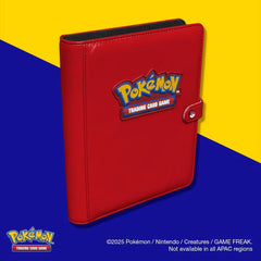 Pokemon Premium Snap Binder - Red