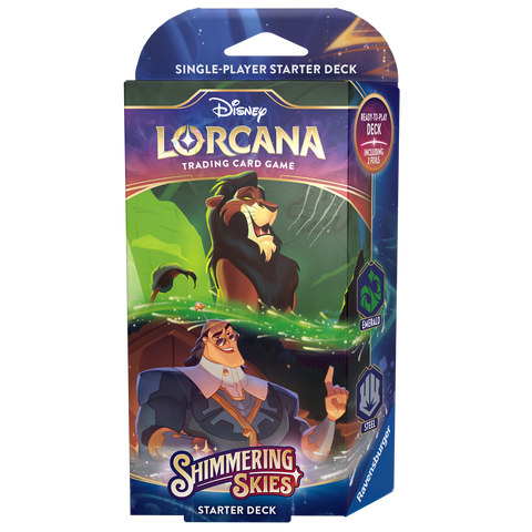 Lorcana: Shimmering Skies Starter Deck (Emerald & Steel)