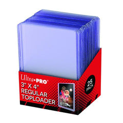 Ultra Pro 3' X 4' Clear Regular Toploader Pack (25 ct.)