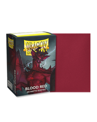 Dragon Shield - Matte Sleeves - Blood Red
