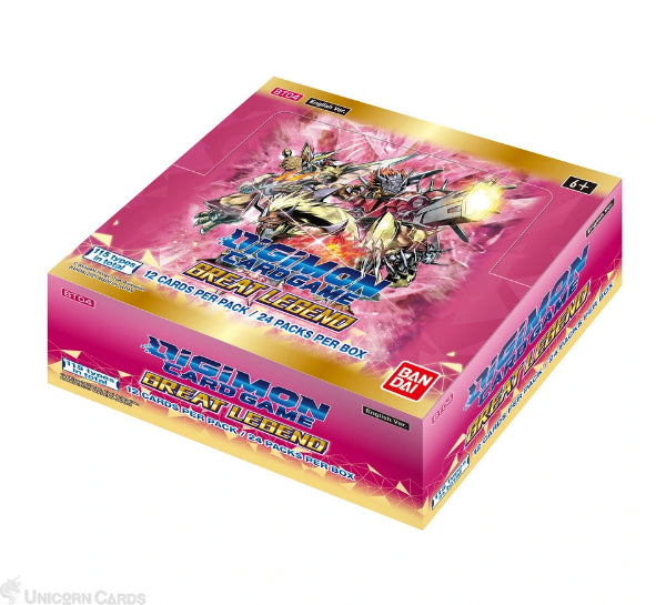 Digimon TCG : Great Legend BT04 Box