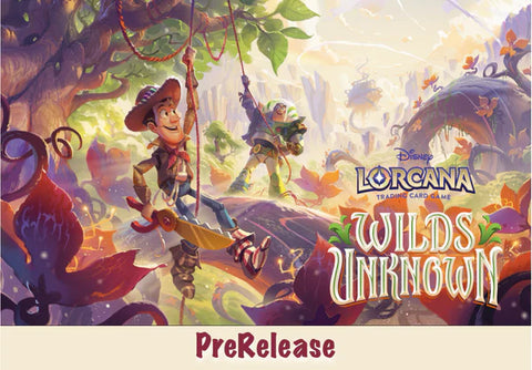 Lorcana Wilds Unknown Pre Release Event May 9th 11am