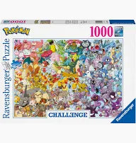 Jigsaw Puzzle Challenge - Pokemon (1000pc)