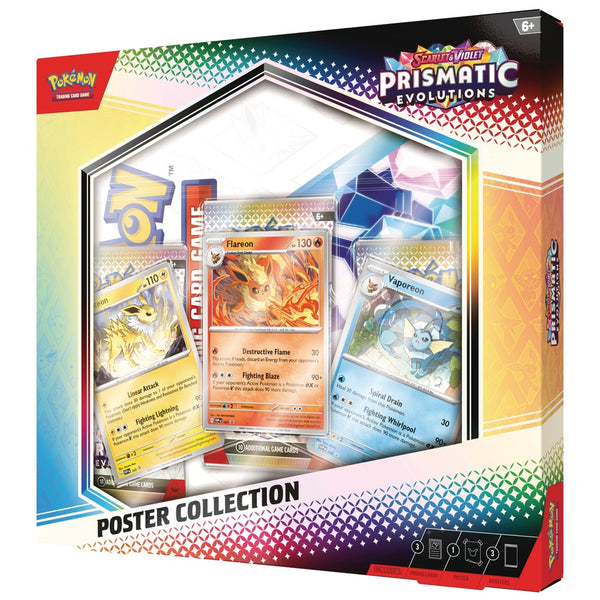 Pokemon TCG Prismatic Evolution Poster Collection PRE ORDER