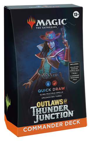 Magic The Gathering: Outlaws of Thunder Junction Commander - Quick Draw