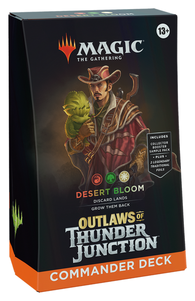 Magic The Gathering: Outlaws of Thunder Junction Commander - Desert Bloom