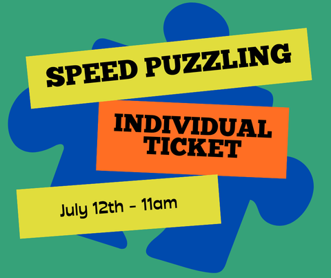 Individual Speed Puzzle - July 12th 11am