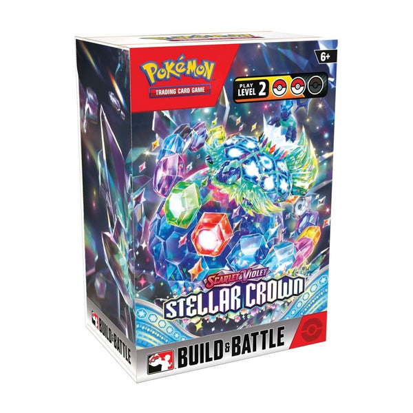 Pokemon TCG: Scarlet & Violet-Stellar Crown Build & Battle Box