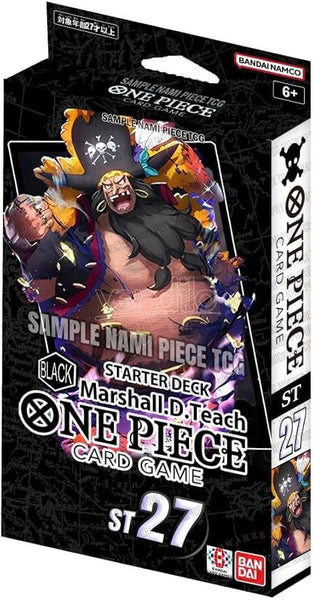 One Piece TCG Starter Deck (ST-27) Marshall.D.Teach
