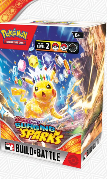 Pokemon Surging Sparks Build and Battle kit