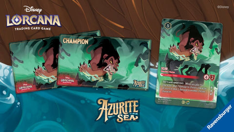 Disney Lorcana Azurite Sea Set Championship 1st Feb 10am