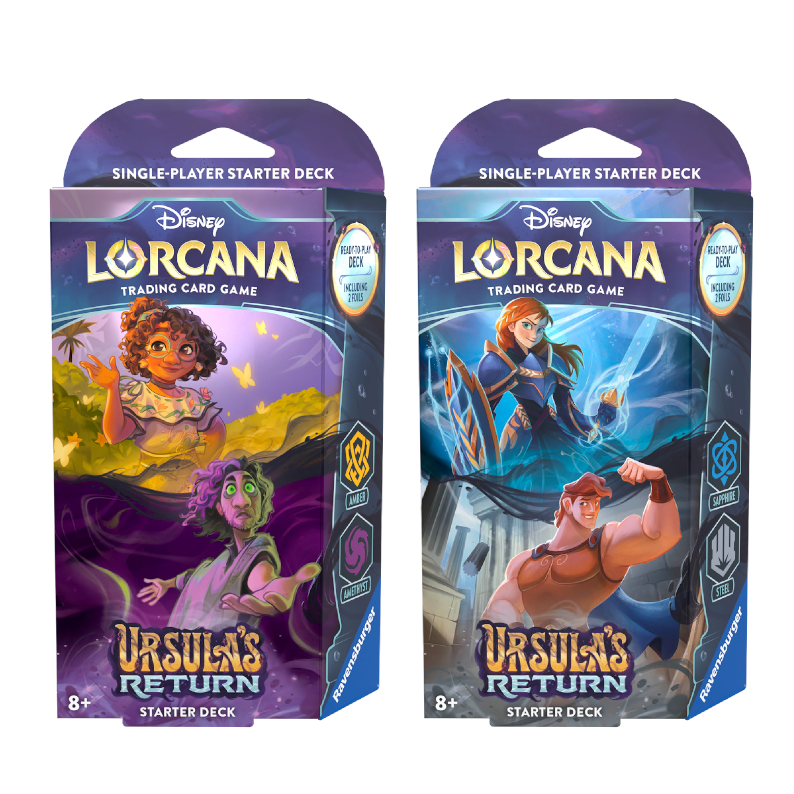 Lorcana Starter Deck Sapphire & Steel Hercules Dice Cup Cafe Lorcana Starter Deck Sapphire & Steel Hercules Dice Cup Cafe