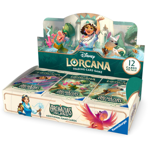 Disney Lorcana set 7 Archazias Island Booster Box Pre Order