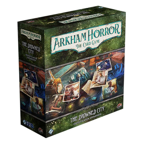 Arkham  Horror LCG: The Drowned City Investigator Expansion