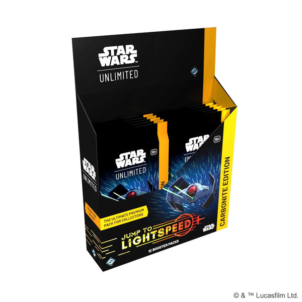 Star Wars Unlimited Jump to Lightspeed Carbonite Collector Booster Box