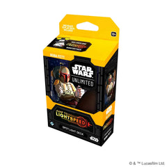 Star Wars Unlimited Jump to Lightspeed Boba Fett Spotlight deck