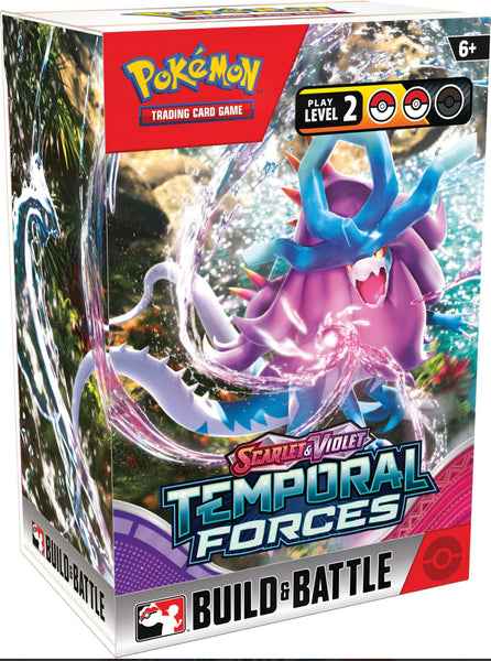 Pokemon TCG Temporal Forces Build & Battle kit