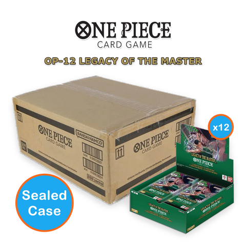 CASE of One Piece Legacy of the Master (OP-12) Booster Box