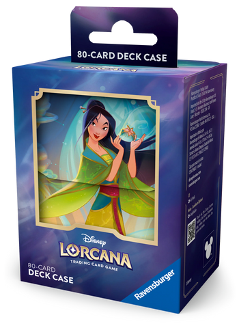 Lorcana Set 9 Fabled Deck Box - Mulan pre order