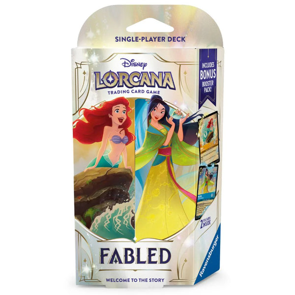 Lorcana Set 9 Starter Deck - Ariel & Mulan pre order