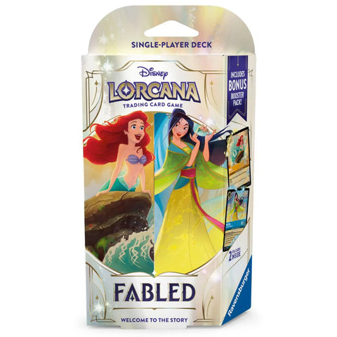 Lorcana Set 9 Starter Deck - Ariel & Mulan pre order