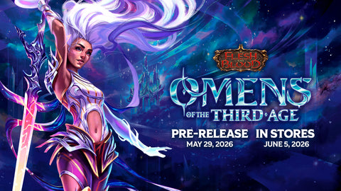 Flesh & Blood Omens of the Third Age Pre-Release 29th May