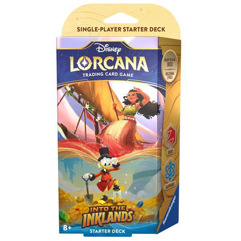 Lorcana: Into the Inklands Starter Deck - Ruby & Sapphire