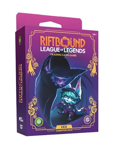 Riftbound Unleashed Champion Deck - Vex