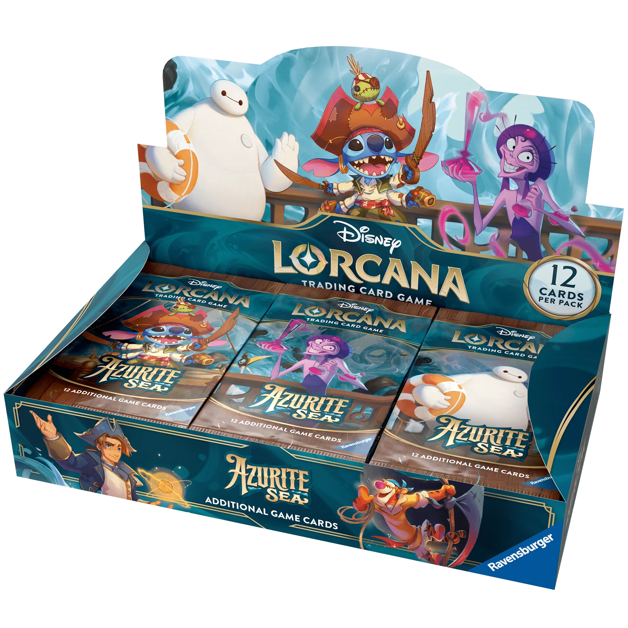preorder lorcana booster box Lorcana set 6 Azurite Sea Booster Box – Dice Cup Cafe