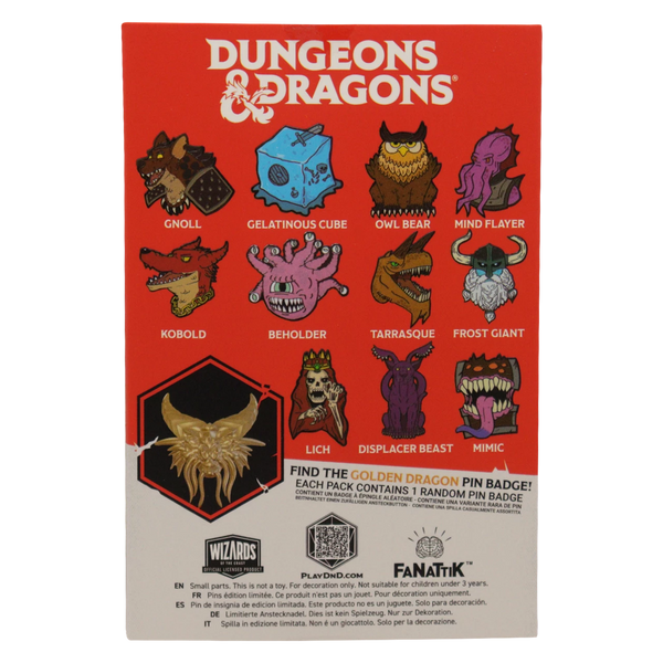 Dungeons and Dragons: 50th Anniversary Mystery Pin