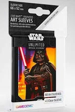 Gamegenic Star Wars Unlimited Art Sleeves Vader