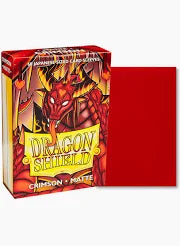 Dragon Shield - Japanese Matte Sleeves Crimson (60)