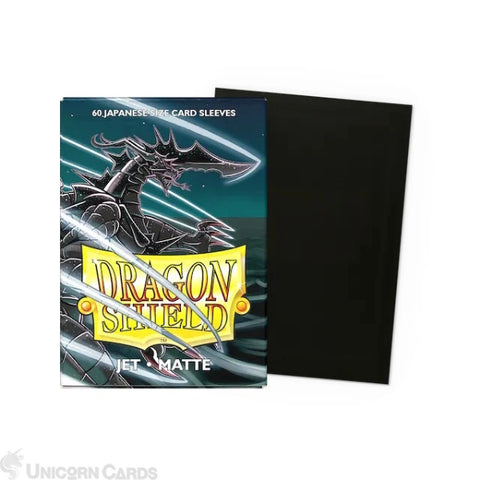 Dragon Shield -  Matte Japanese Sleeves - Jet