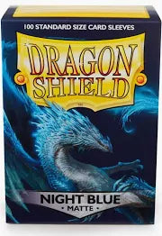 Dragon Shield -  Matte Sleeves - Night Blue