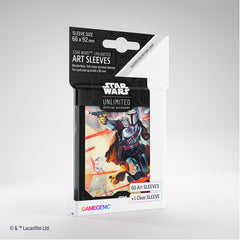 Gamegenic: Star Wars: Unlimited Art Sleeves - Mandalorian