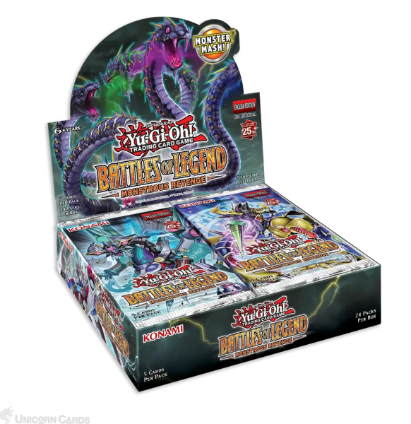 Yu-Gi-Oh! Battles of Legend: Monstrous Revenge Booster Box