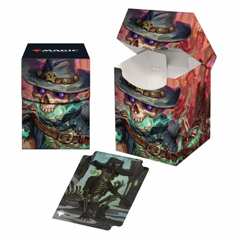 Magic: the Gathering - Outlaws of Thunder Junction Deck Box - Tinybones, the Pickpocket