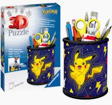 Pokemon Pencil Holder 3D Puzzle