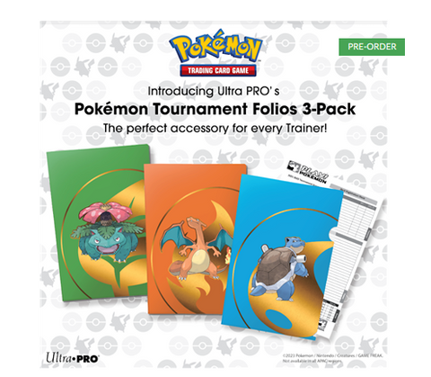 Pokemon: Tournament Folio 3 Pack