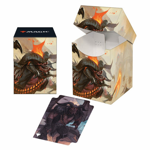 Magic: the Gathering - Outlaws of Thunder Junction 100+ Deck Box - Rakdos, the Muscle