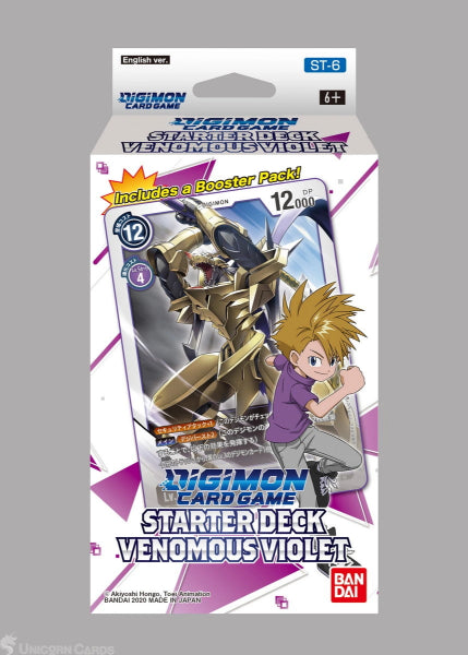 Digimon: Starter Venomous Violet ST-6
