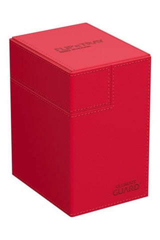 Ultimate Guard: Twin Flip`nTray 133+ Deck Box - Xenoskin Red