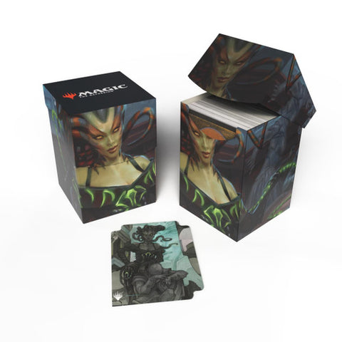 Magic: the Gathering - Outlaws of Thunder Junction 100+ Deck Box - Vraska, the Silencer