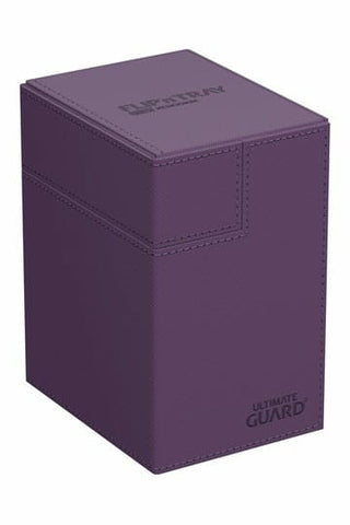 Ulimate Guard: Twin Flip`nTray 133+ Deck Box - Xenoskin Purple